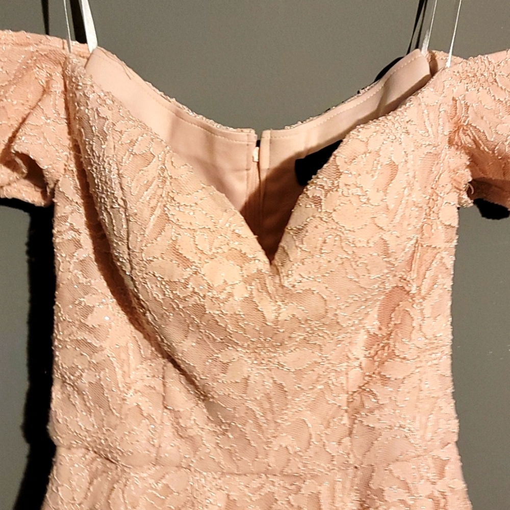 B Smart Junior Dress Size 3 Sweetheart Off Shoulder Party Dress - Picture 2 of 10